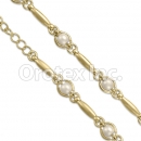BN 017 Gold Layered Pearl Bracelet